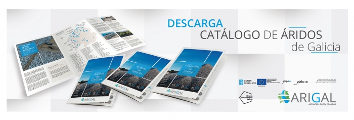 &quot;Catálogo de Áridos de Galicia”. Disponibles para a su descarga en las versiones en Español, Inglés e Francés.