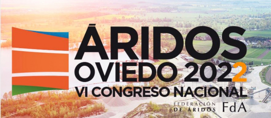 El VI Congreso Nacional de Áridos se aplaza a mayo de 2022
