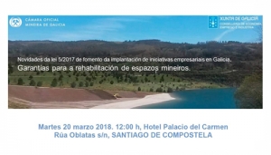 Xornada sobre Garantías para a rehabilitación de espazos mineiros