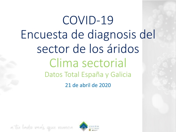 ESTUDIO DEL IMPACTO DEL  COVID-19 EN EL SECTOR DE LOS ÁRIDOS, A NIVEL GALLEGO Y NACIONAL